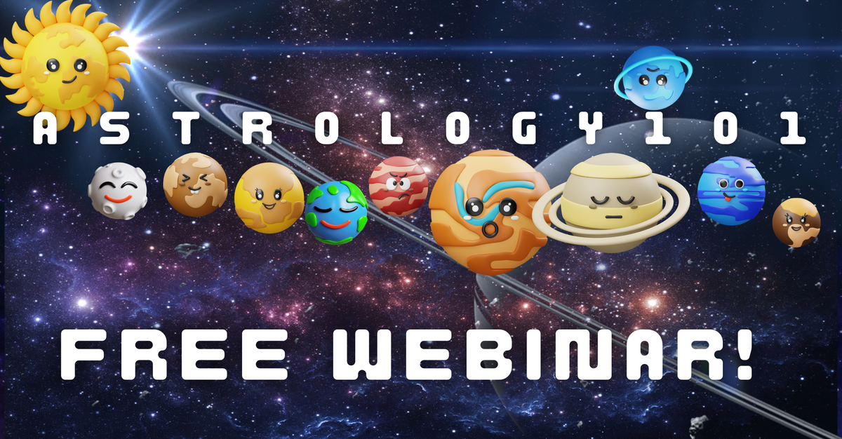 Upcoming Free Astrology Webinar